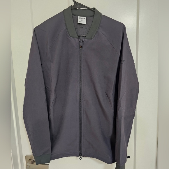 NWOT Gymshark Men’s Onyx Gray Studio Jacket - Picture 4 of 12